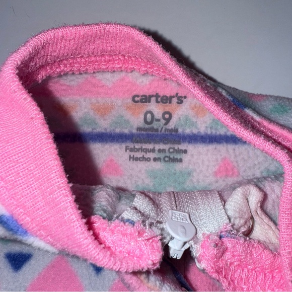 Carter’s Baby Girl Sleepsack Pajamas 0-9 Months Set Of 2 Blankets Baby Bedding - Picture 6 of 11